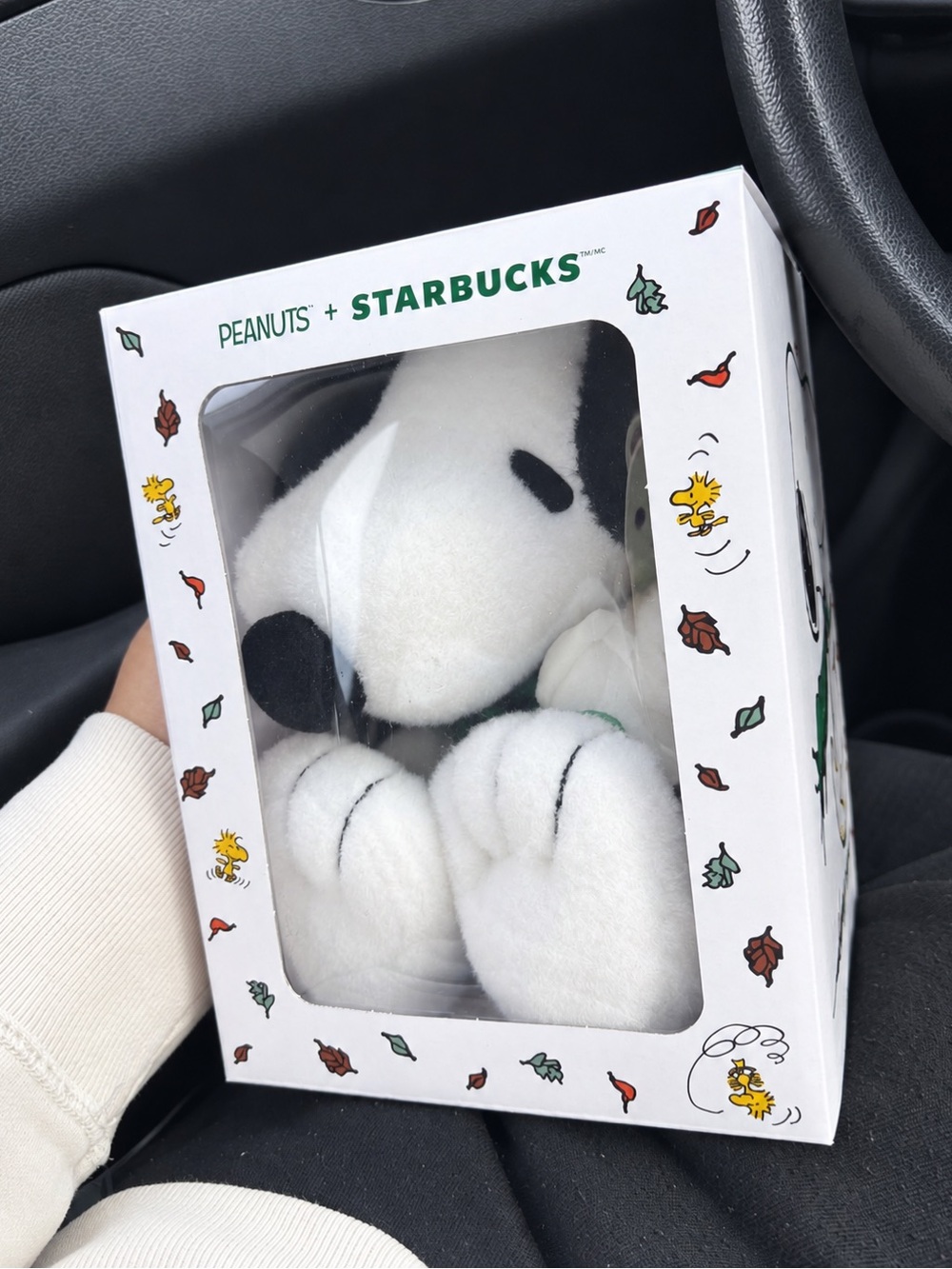 Starbucks Peanuts Snoopy Plush with Starbucks Apron - 2026 Fall Collection